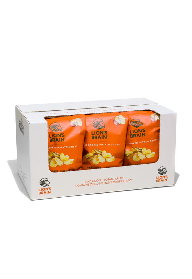 Raclette Cheese & Shallot flavour 150g Pallet of 64 Cases